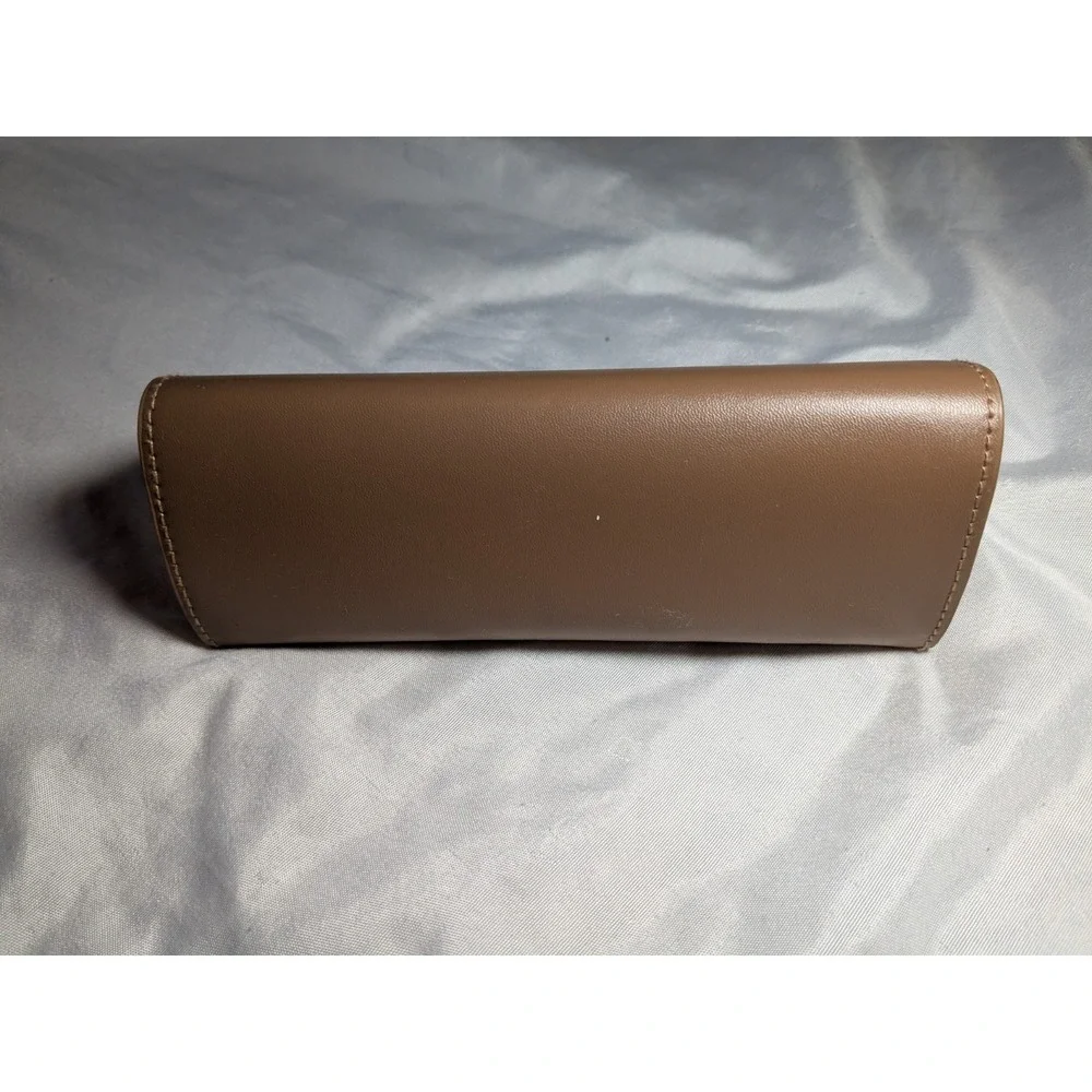 Burberry Tan And Black Glasses Case